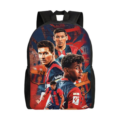 Lamine Y-Yamal Children Backpack for Kids Girls Boys Football Sports Backpacks Kawaii Daycare Child School Bag