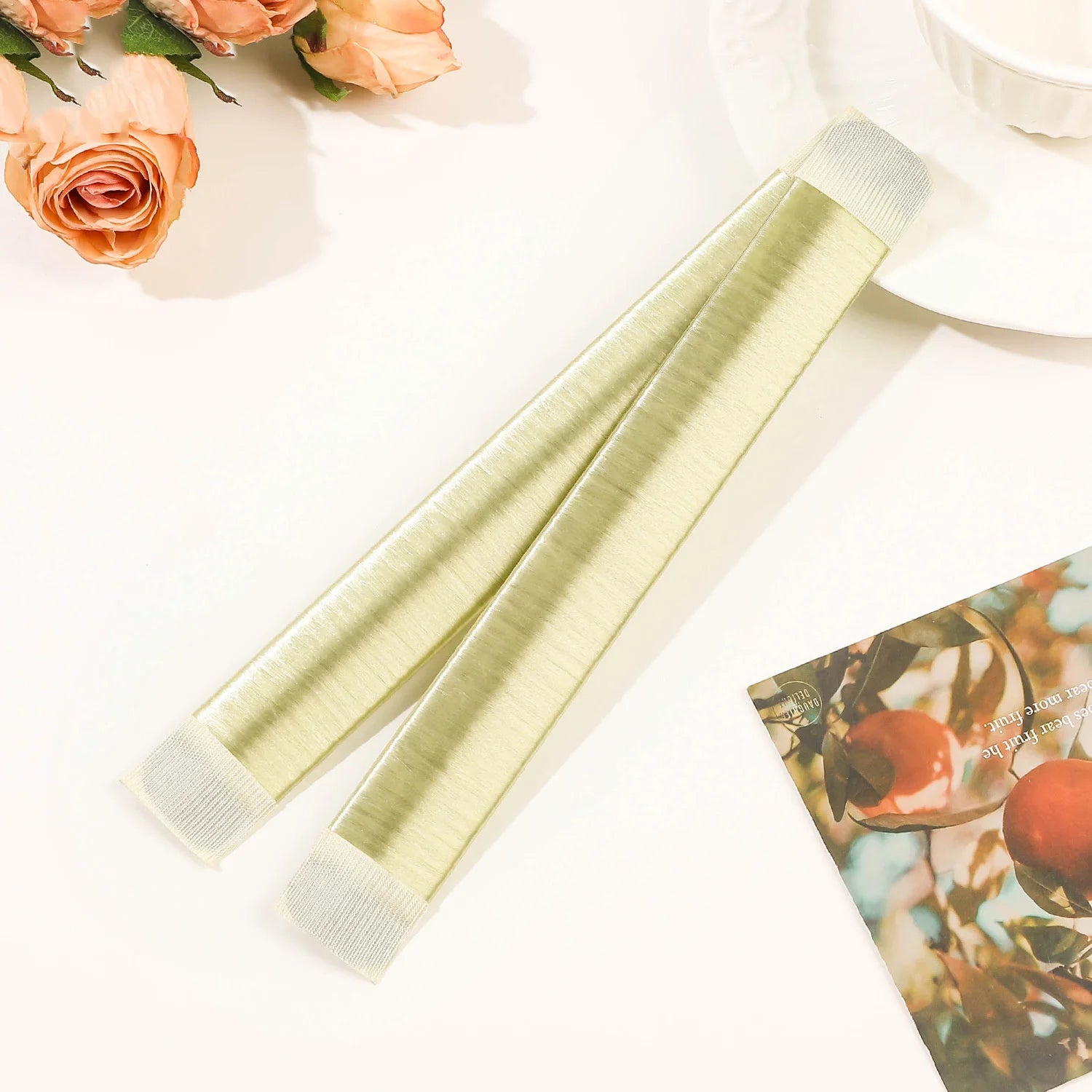 Lady Girl Hair Accessories Sweet French Dish Made Hair Band Ball Twist Magic DIY Tool Bun Maker Synthetic Donuts Bud Head Band Badiee Stylez