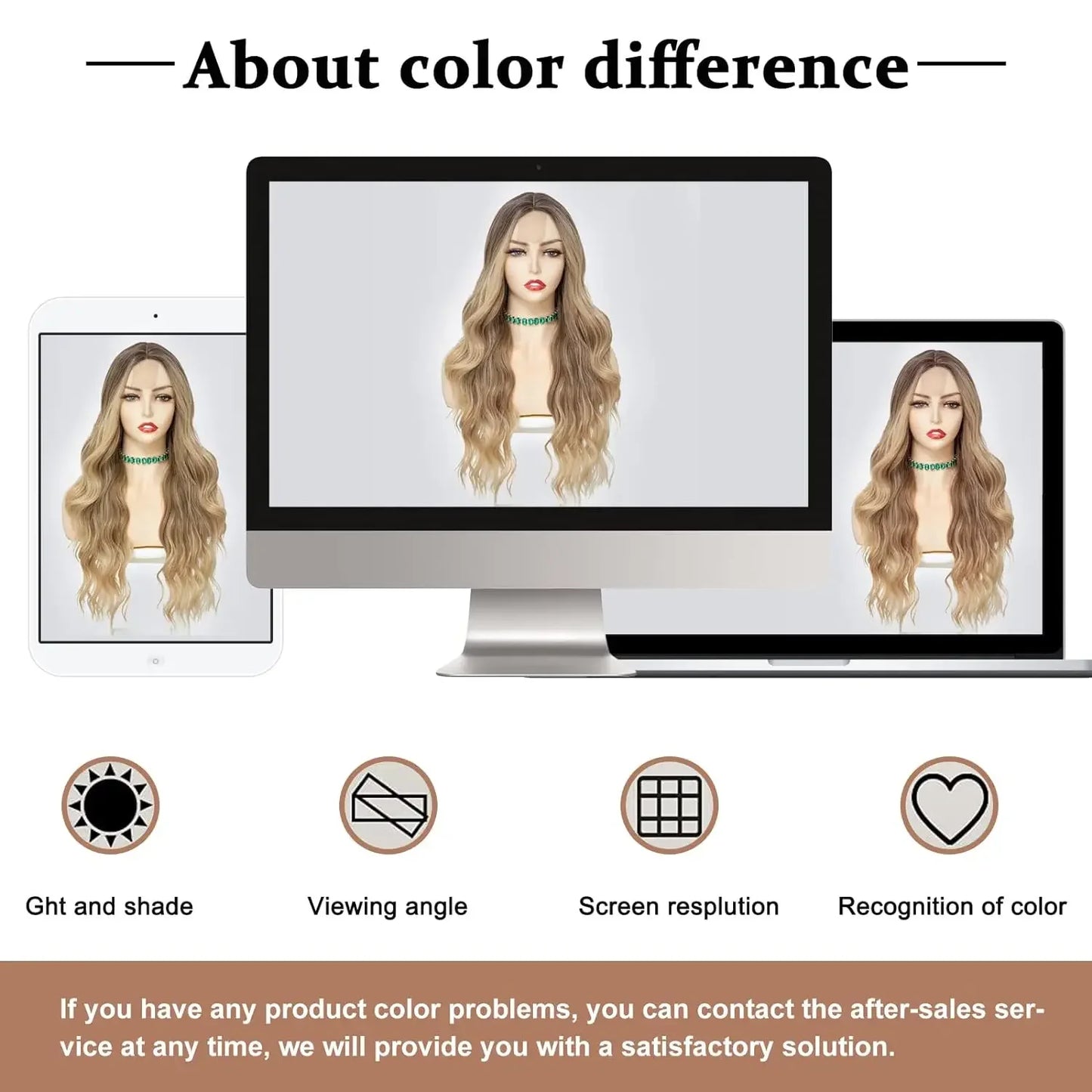 Synthetic Long Lace Wig Matte Silk Ombre Platinum Blonde Wavy Wig for Women 26 Inch Curly Middle Part Extension for Daily