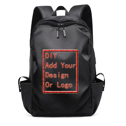 Football Super Stars MESSI Backpack Boy Girl Unisex College Student Backpack Women Men Laptop Teens Student USB Port Rucksack Black DIY