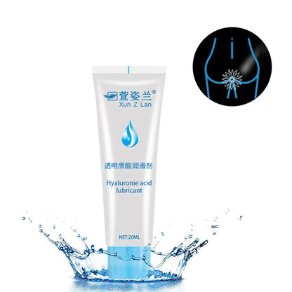 Water Based Lubricant for Sex Silk Touch Edible Anal Sex Lubricant Oral Gel Exciter for Women Orgasm Sex Lube Adult Cream