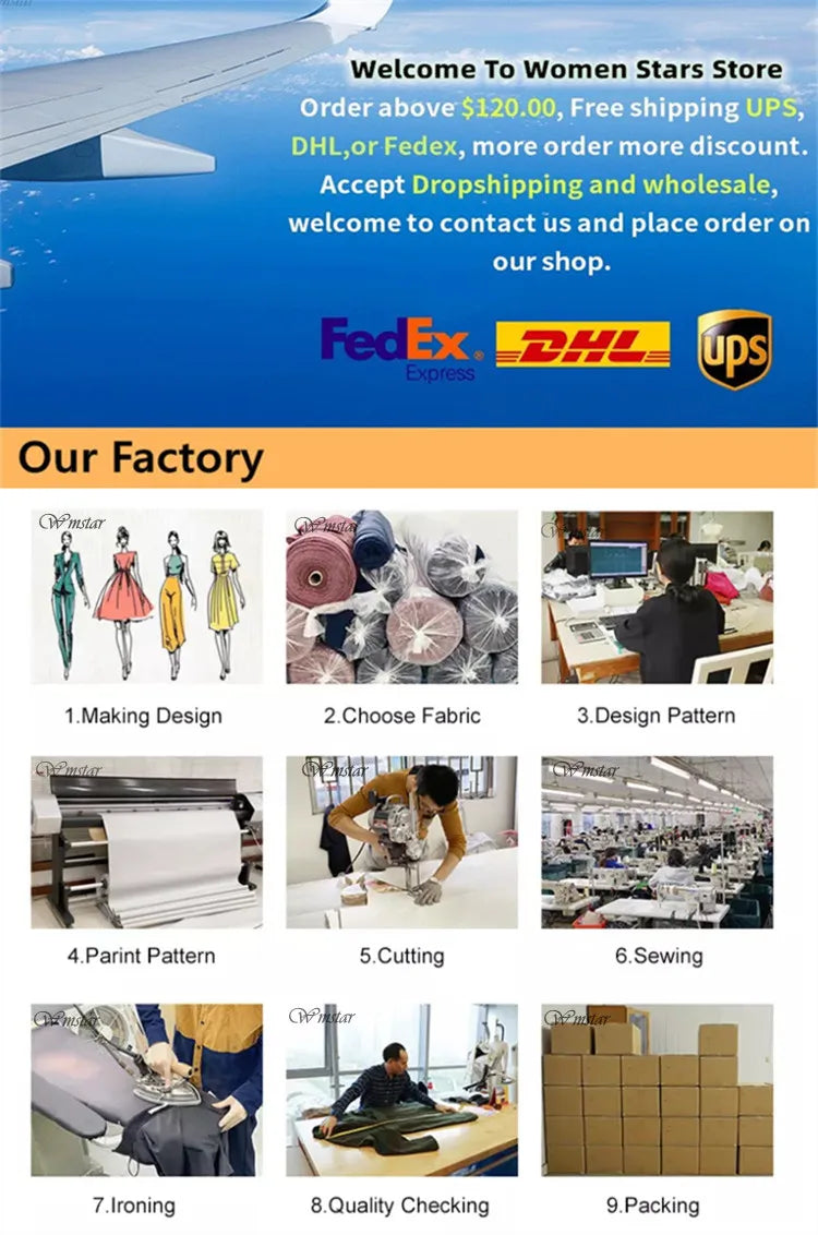 Wmstar Plus Size Denim Dresses Women Long Sleeve Casual Button Pockets Striped Maxi Dress Fall Clothes Wholesale Dropshipping