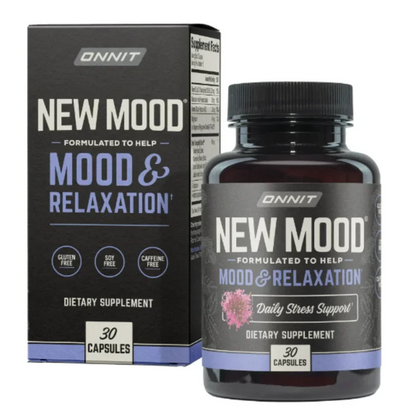 Vitamin D Supplement, Chamomile Flower Extract, Stress Relief, Mood & Relaxation Supplement, 30 Capsules