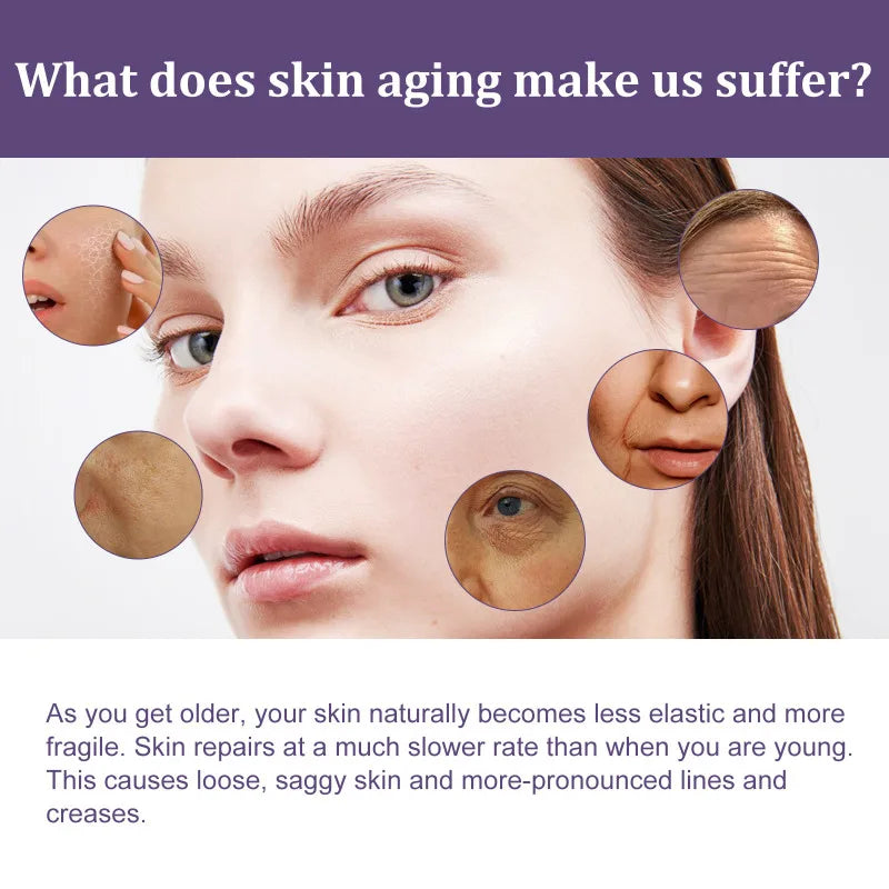 Collagen Remove Wrinkle Face Serum Lift Firming Anti Aging Fade Fine Lines Whitening Brightening Moisturizer Skin Care Cosmetics