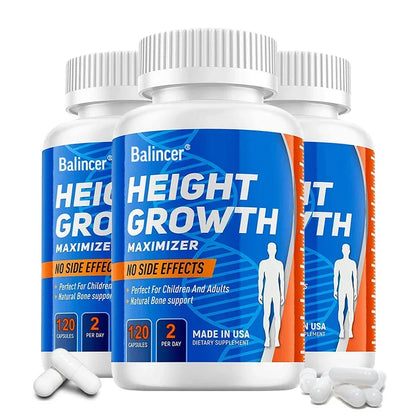 Bone Growth Supplement - Contains Multiple Vitamins To Increase Bone Density, Improve Osteoporosis and Promote Joint Health