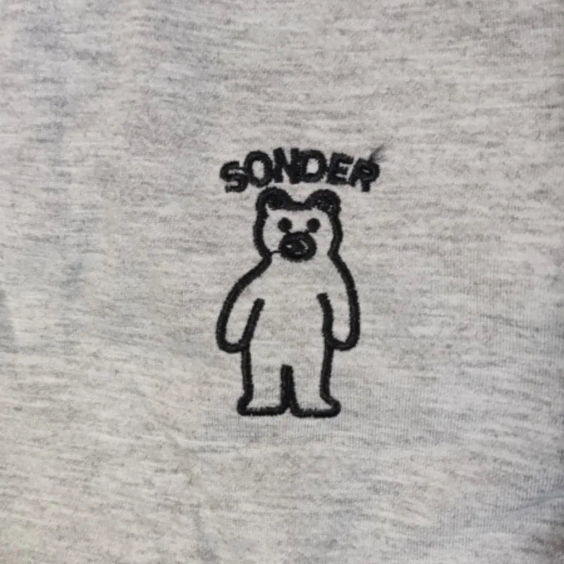 Loose Shorts Solid Pants For Women Streetwear Summer Clothes Cute Bear Printed Ropa De Mujer Elastic High Waist Casual Trousers