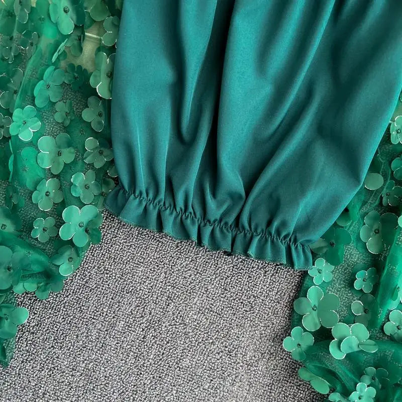 Off Shoulder Sexy Lace Blouses Women 2025 Spring Summer Korean Fashion Long Sleeve Tops Slim Flower Transparent Chiffon Shirts