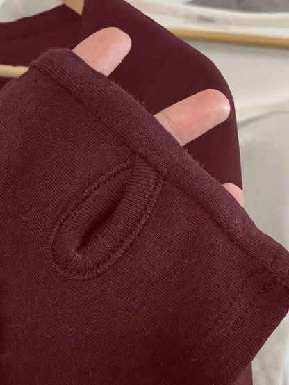 Women Long Sleeve Tops - Sexy Going Out Sweetheart V Neck Basic Shirts Tight Slim Fall Trendy Clothing