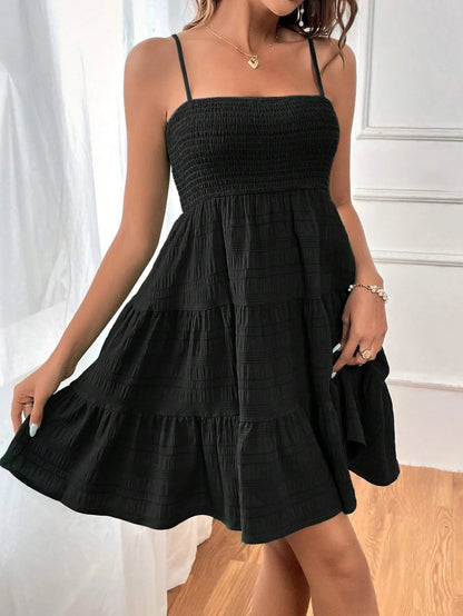 New Summer Fashion Women's Backless Short Dress,Casual Dresses,Elegant Dresses,Sleeveless Dresses For Ladies,Woman's Clothing