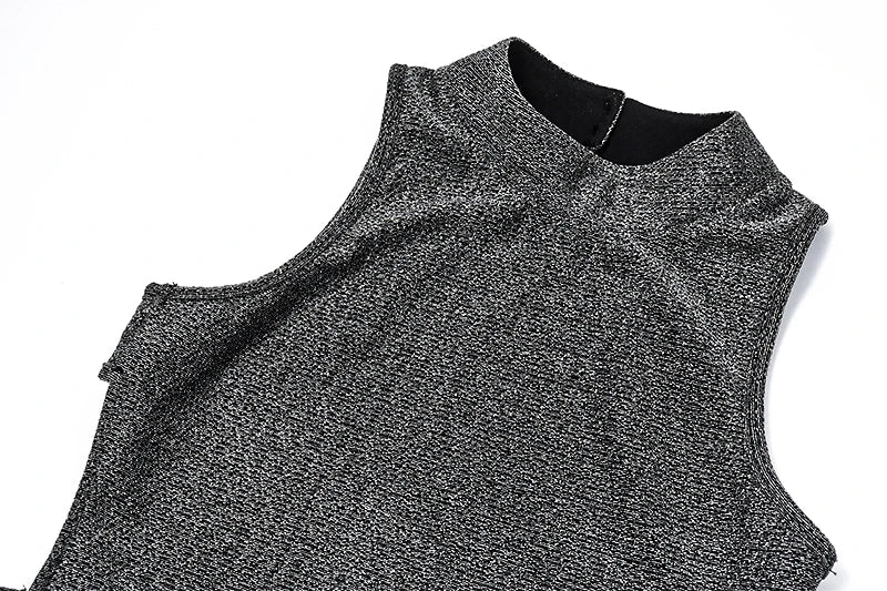 WhereMery Sexy Women Backless Tank Top Y2K Bling Glitter Sleeveless Bandage Crop Tops Summer Girl Fashion Streetwear Skinny Vest