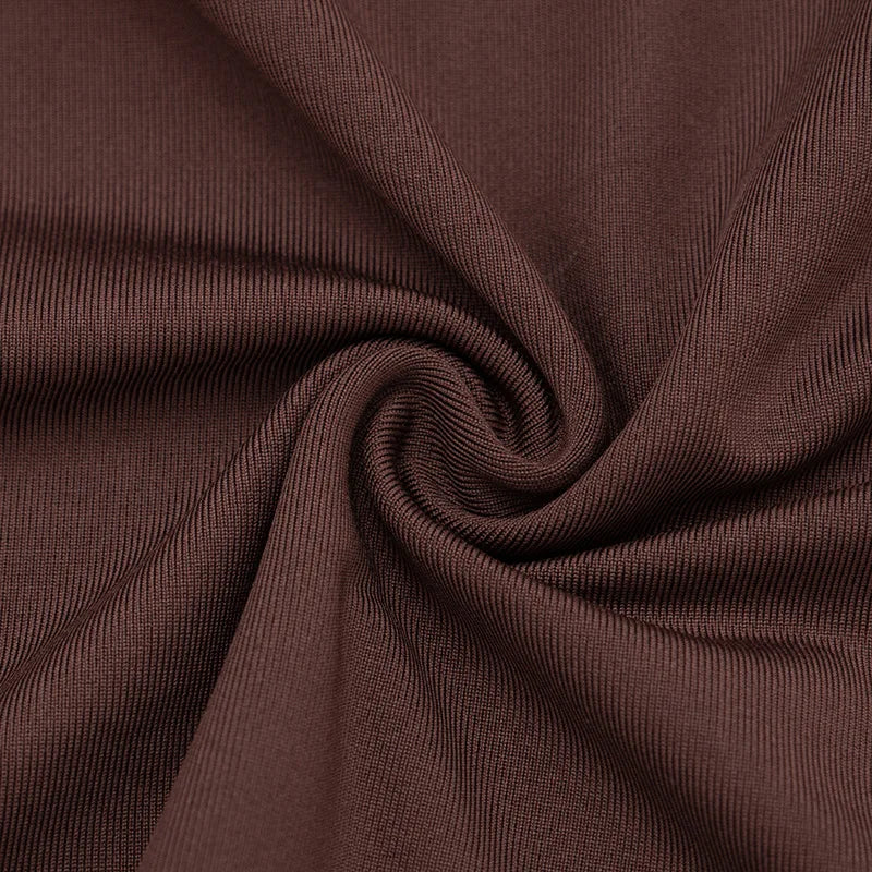 Nsauye Women New Fashion Halter Long Sleeve Mini Hollow Out Irregular Dress Outfits Elegant Sexy Night Club Lace Up Party Dress