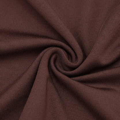 Nsauye Women New Fashion Halter Long Sleeve Mini Hollow Out Irregular Dress Outfits Elegant Sexy Night Club Lace Up Party Dress