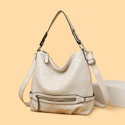 Genuine Brand High Quality Leather Casual Tote Luxury Handbags Women Bags Designer Shoulder Underarm Bags for Women Bucket Sac