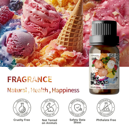 12models Gourmet Essential Oils Vanilla Coconut Coffee Cookies For Diffusers、Candles Making  Car Aromatherapy  Gifts For Women - Badiee Stylez