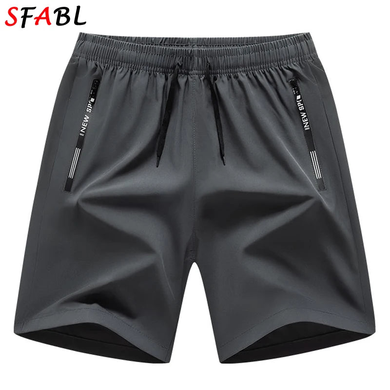 Quick-drying Shorts Men Board Short Pants Summer Breathable Sports Shorts Men Casual Elastic Running Gym Fitness Men's Shorts Badiee Stylez