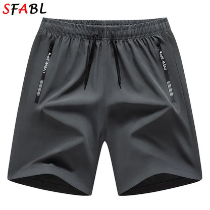 Quick-drying Shorts Men Board Short Pants Summer Breathable Sports Shorts Men Casual Elastic Running Gym Fitness Men's Shorts Badiee Stylez
