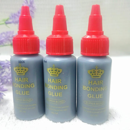 Black Hair Weaving Bond Waterproof Anti-fungus Hair Bonding Glue Super Bond For The Perfect Hold In Hair Bonding Lace Glue1 OZ