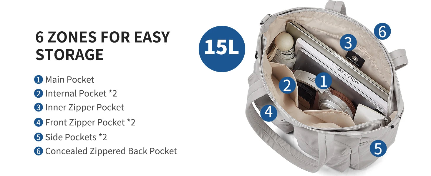 AJI Shoulder Bag For Women 2025 New Fashion Crossbody Bag Wear-Resistant Waterproof Nylon Female Handbags Ladies Messenger Bag