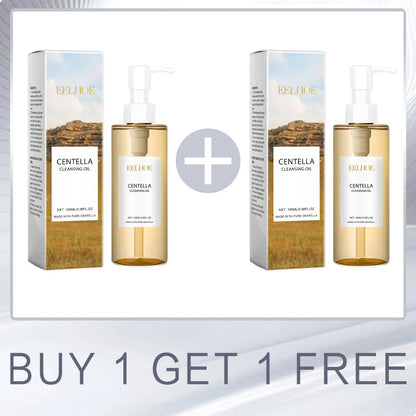 EELHOE Centella Cleansing Oil Facial Makeup Remover Moisturizing for Face Shrink Pores Removal Cleansing Oil Sensitive Skin Care Buy 1 for 1 Free