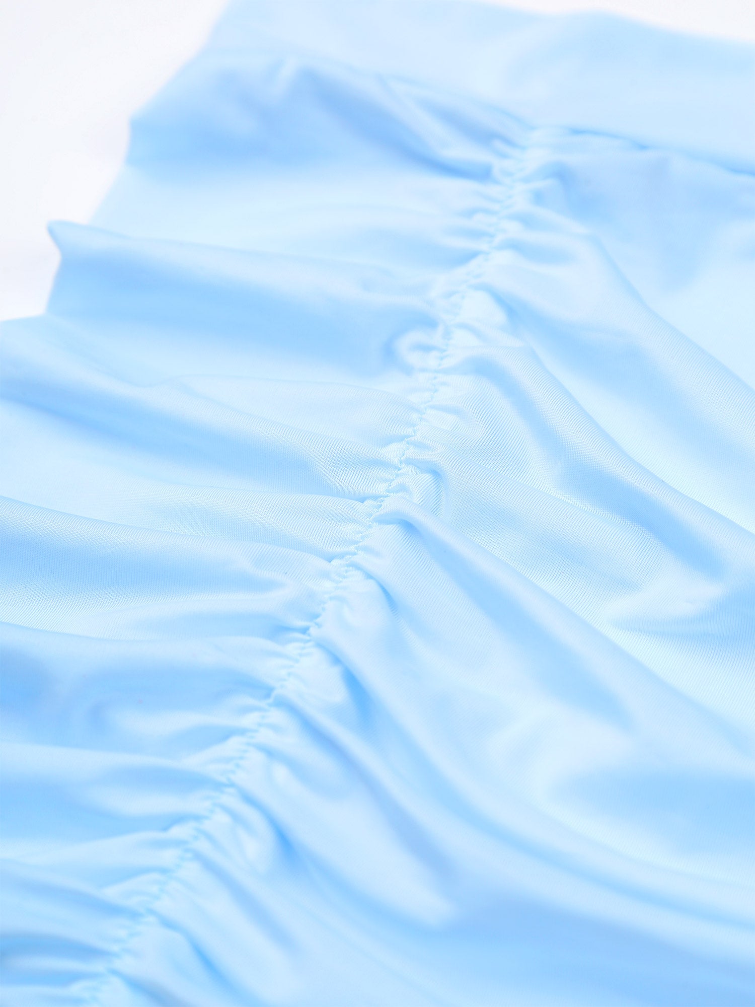 Womens Sexy Bodycon Mini Skirt Ruched Elastic Bands Semi-Sheer Skirt Hip Wrap Lingerie Nightwear Pencil Pole Skirt for Nightclub