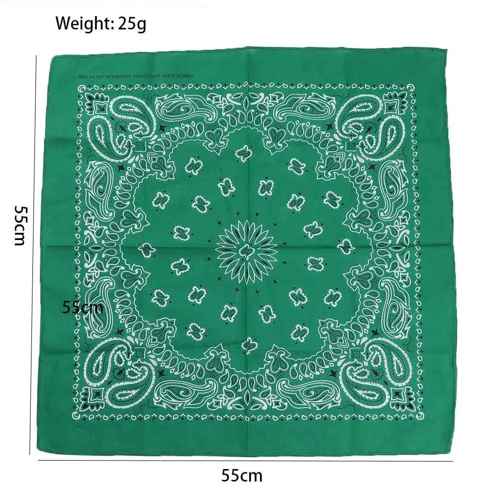 Styilsh Cycling Hair Accessories Outdoor Sports Hip Hop Headwear Square Scarf Bandana Headband Sports Headscarf