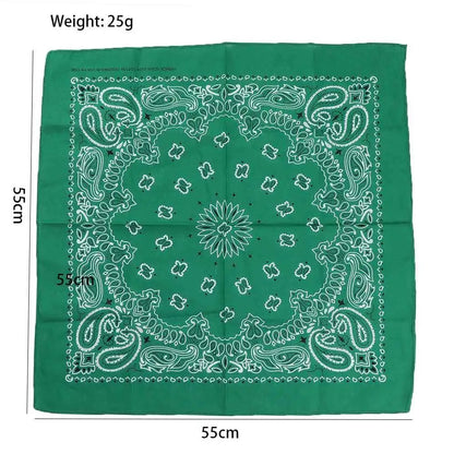 Styilsh Cycling Hair Accessories Outdoor Sports Hip Hop Headwear Square Scarf Bandana Headband Sports Headscarf