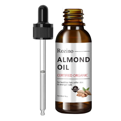 30ml Natural Organic Almond Oil Anti Wrinkles Face Oil Relaxing Therapeutic Massage Oil Firming Skin Body Oil Skin Care Products 1 piece 30ml