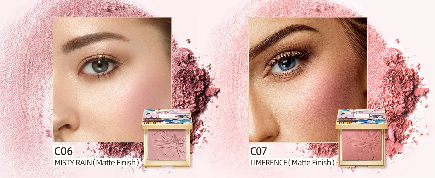 CATKIN Eternal Love Rosy Cranes Blush Drunk In Flower Long-lasting Natural Blush