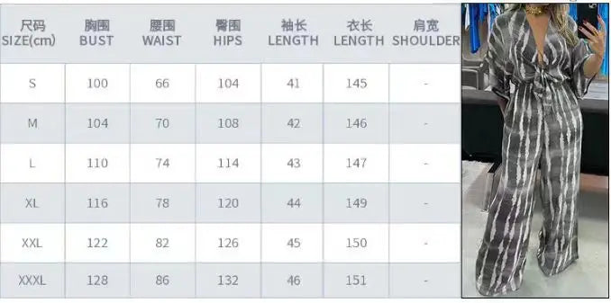 Elegant Women's Jumpsuits 2025 Summer Simple Casual V-neck Lace Up Loose Lady Fashion Wide Leg Jumpsuit S-XXXL