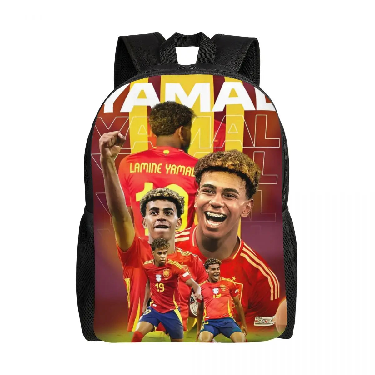 Lamine Y-Yamal Children Backpack for Kids Girls Boys Football Sports Backpacks Kawaii Daycare Child School Bag 6 15 inches