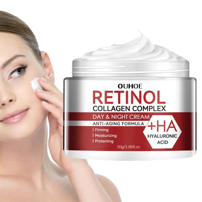 Retinol Face Moisturizer Moisturizing Retinol Cream Anti-Wrinkle Aging Moisturizing Shrink Pores Whitening Smooth Retinol