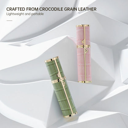 Louischanzl Perfume Atomizer Portable Liquid Cosmetics Containers Traveling 5ml Alcochol Perfume Refillable Bottles Empty Spray