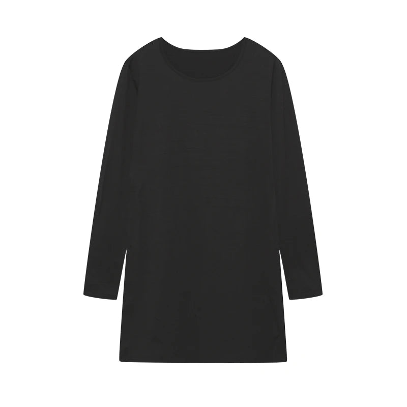 2023 Cross border Foreign Trade Europe and America Spring and Autumn New Children's Long Sleeve Slim Fit Slim Split Long T-shirt