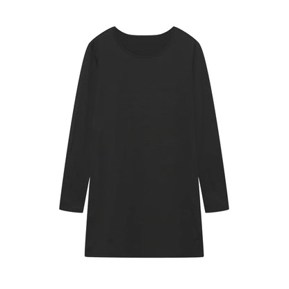 2023 Cross border Foreign Trade Europe and America Spring and Autumn New Children's Long Sleeve Slim Fit Slim Split Long T-shirt