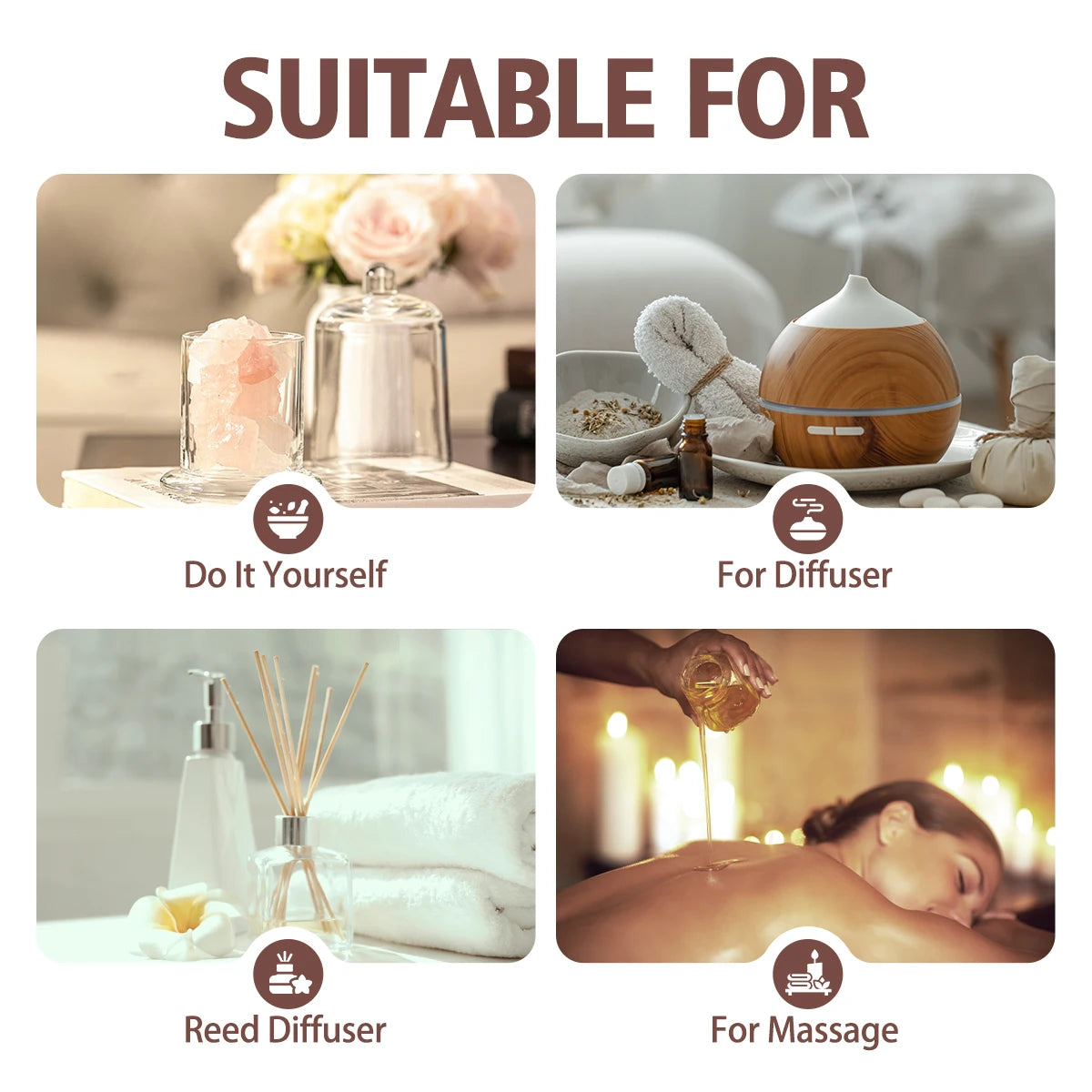 30ml clove essential oil non-greasy long-lasting fragrance aromatherapy diffuser humidifier massage soap DIY production