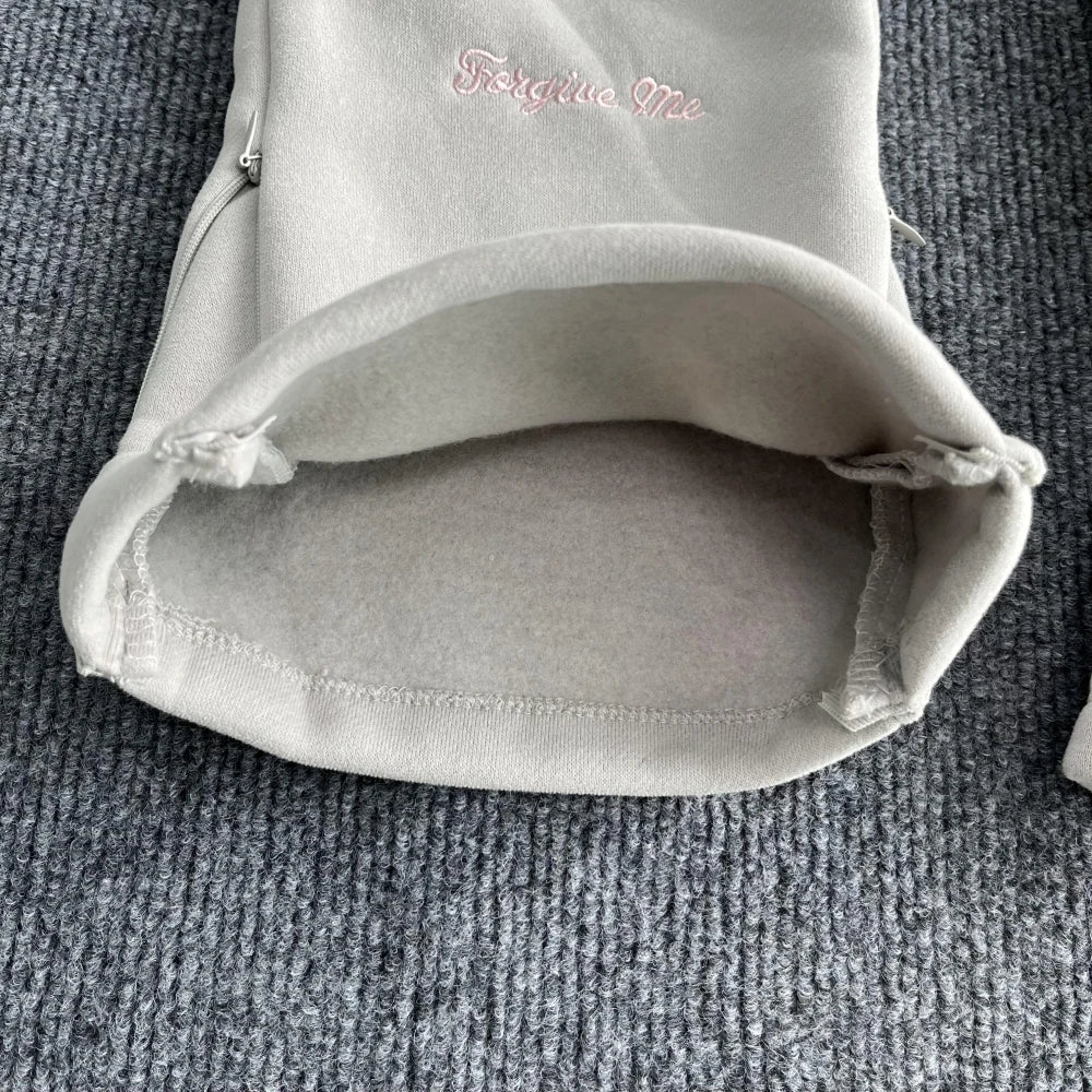 Sy-world Fashion Tracksuits Tops & Long Pants Winter Cotton Hip Hop Street Men Women Casual Hooded Sweatshirt Sports Trousers