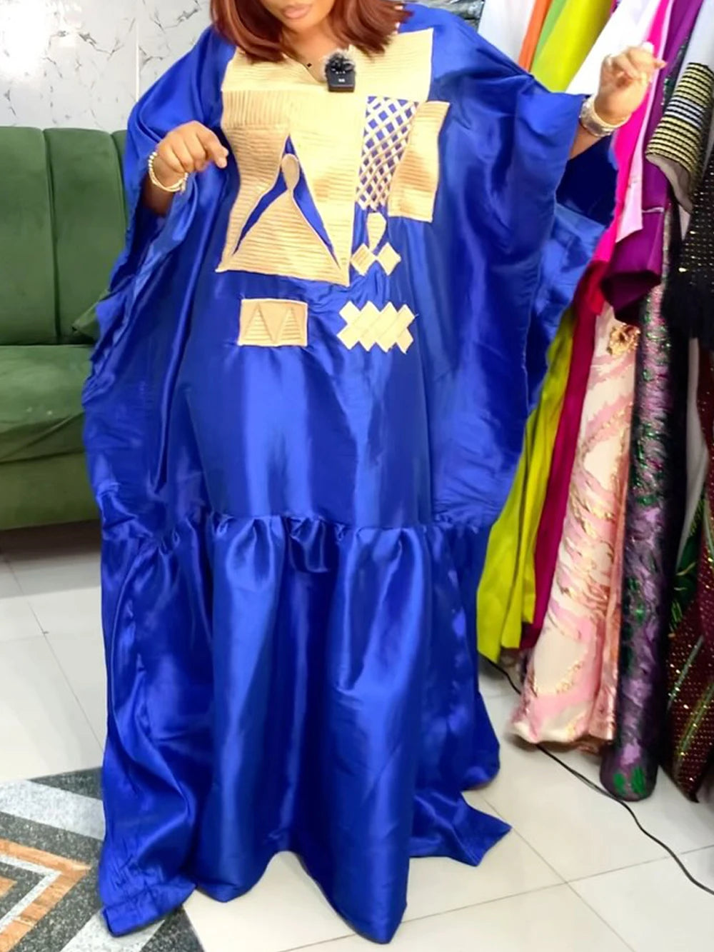 Traditional African Dresses For Women Dubai Turkey Kaftan Abayas Party Prom Birthday Evening Long Dress Ladies Clothing Boubou Badiee Stylez