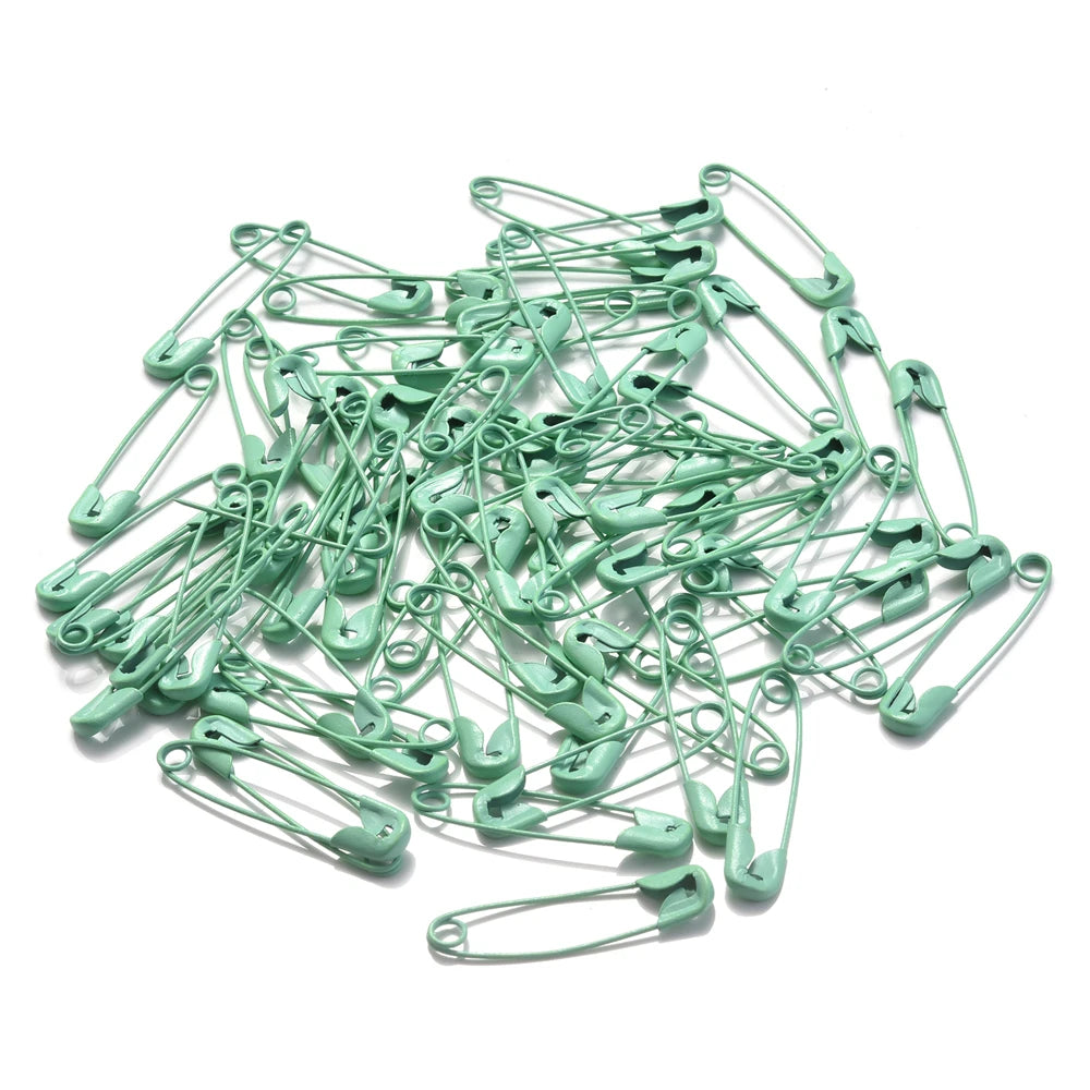 30pcs 6x30mm Colorful High Quality Safety Pins Paper Clip DIY Sewing Tools Metal Needles Large Safety Pin Brooch Accessories