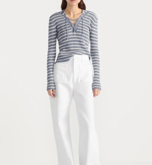 2025 new striped sweater for women