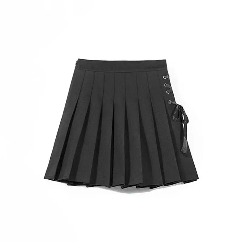 Fashion Clothes Women's College Style Short Skirt Versatile Chic Pleated Skirt High Waist Female Student Small Fresh Mini Skirt Badiee Stylez