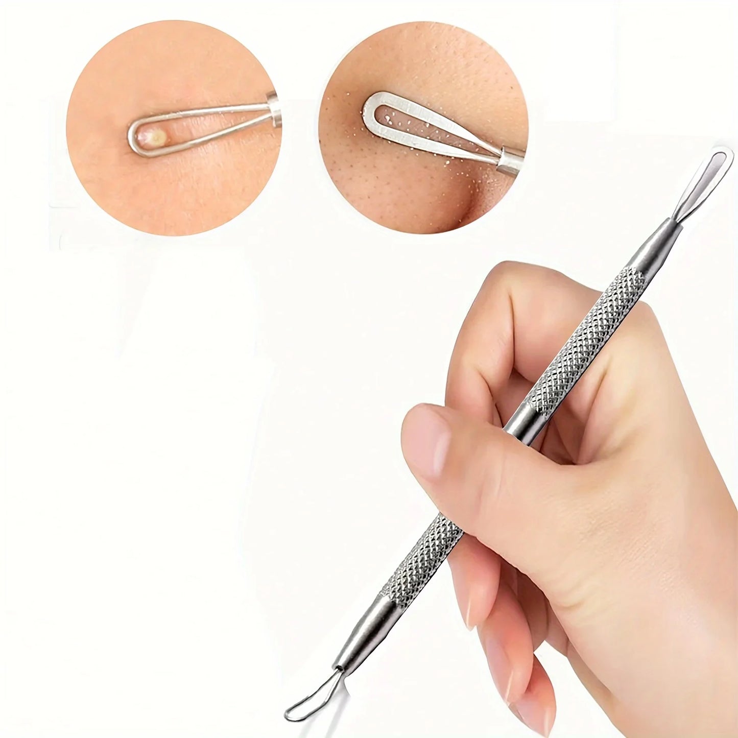 Extra Fine Cellular Acne Blackhead Tweezers - Facial Beauty Remove Acne Needle Tools for Skin Care,Blemish and Whitehead Removal