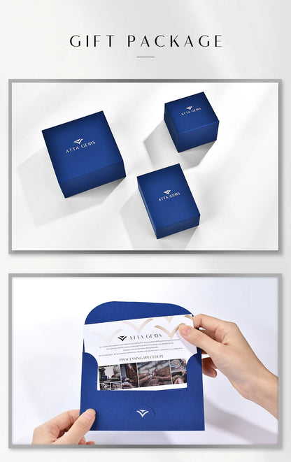 ATTAGEMS Solid 925 Sterling Silver Rings for Women Moissanite Full Eternity Wedding Band Engagement Wedding Ring Fine Jewelry