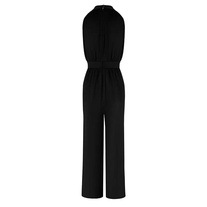 New Women's Jumpsuits Spring Streetwear Fashion Casual Slim Club Party Jumpsuits Sexy Black Sleeveless Female Elegant Clothing Badiee Stylez