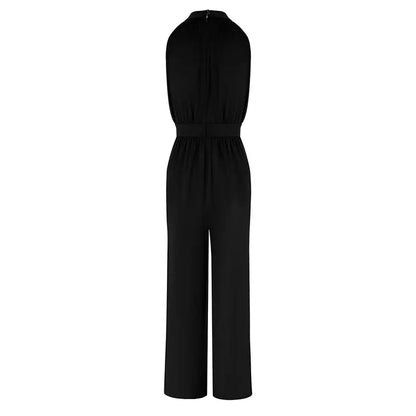 New Women's Jumpsuits Spring Streetwear Fashion Casual Slim Club Party Jumpsuits Sexy Black Sleeveless Female Elegant Clothing Badiee Stylez