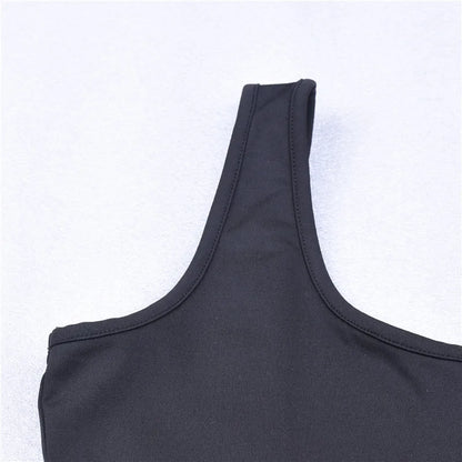 Women's Summer Sexy Zipper Halter Backless Intellectual Solid-colored And Stylish Bodycon Suspender Simple Sleeveless Dress