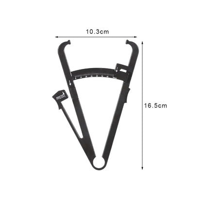 1pc Household Non-slip Body Fat Testing Tool Caliper Fitness Measure High Precision Sebum Meter Body Fat Thickness Monitor Clip