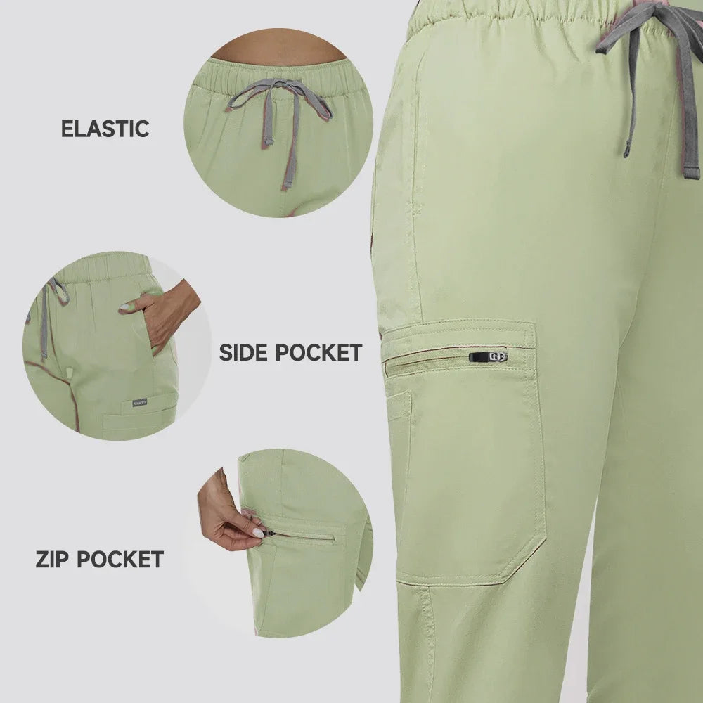 Wholesale Operating Room Medical Uniform Scrubs Hospital Working Scrubs Set Medical Supplies Nurse Dental Surgery Suit Workwear Badiee Stylez