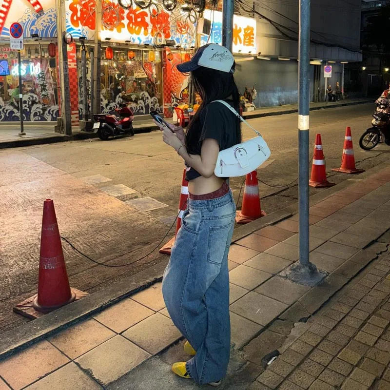 Gothic Tee Y2k Letter Print Off Shoulder Punk T-shirts Women Harajuku Summer Streetwear Grunge T Shirt Aesthetic Sexy Crop Tops