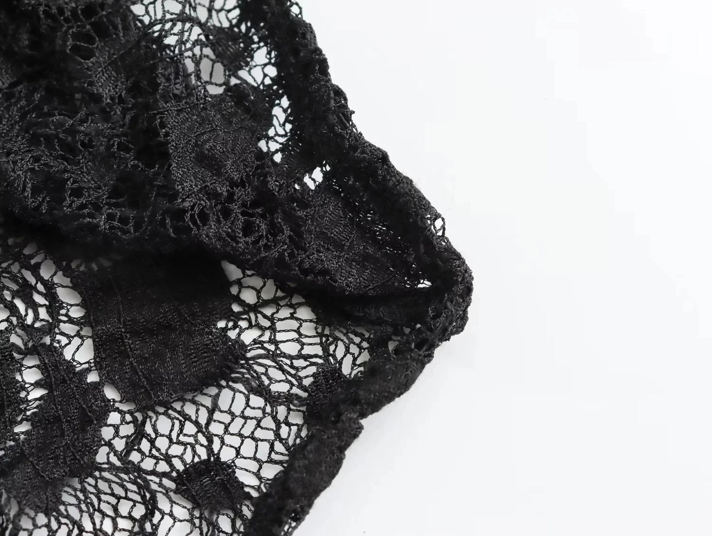 TRAFZA Summer Lace Jumpsuits For Women Fashion New Long Sleeves Hollow Out Slim Onesies Female Chic Wild Women's Bodysuits