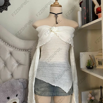 Y2K Dress Frock Hip Hop Grunge Goth Streetwear High street Pleated skirt Kawaii Unique Summer Cool Chic Dark style Jersey dress Bai 2